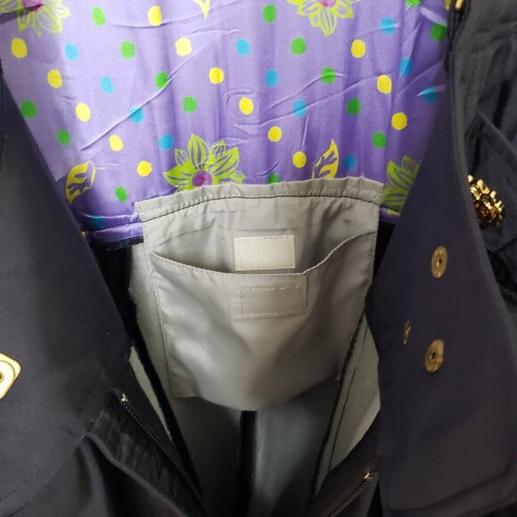 Phenix Women's Ski Snow Board Overall Pants Black Purple Size 12 Retro Vintage - Picture 10 of 16